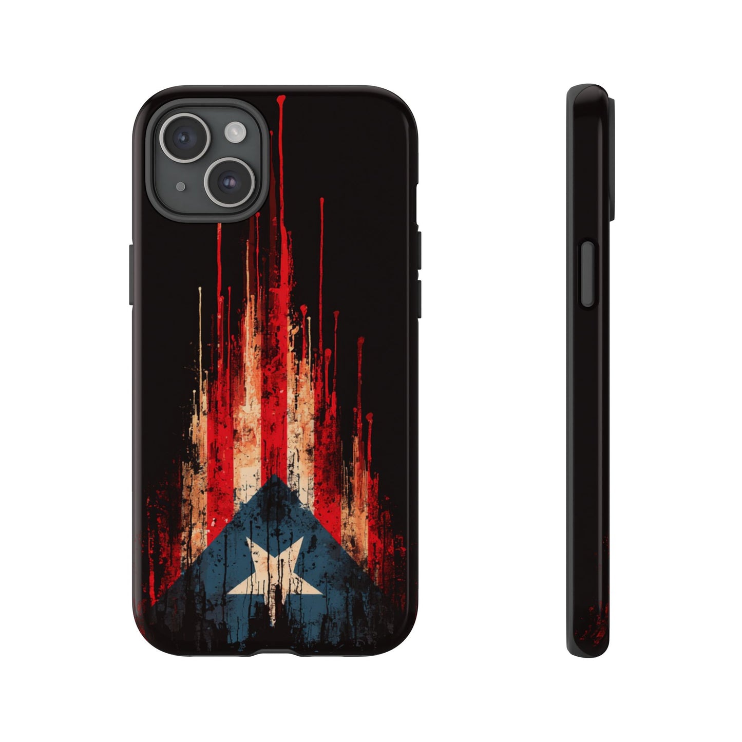 Puerto Rico Flag Phone Case | Distressed Puerto Rican Flag Tough Case | Boricua Pride Protective iPhone Samsung Cover