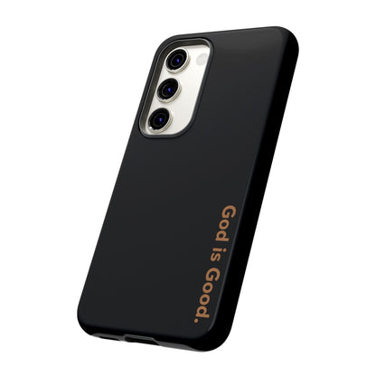 God Is Good Phone Case Minimal Aesthetic Christian Tough Cover