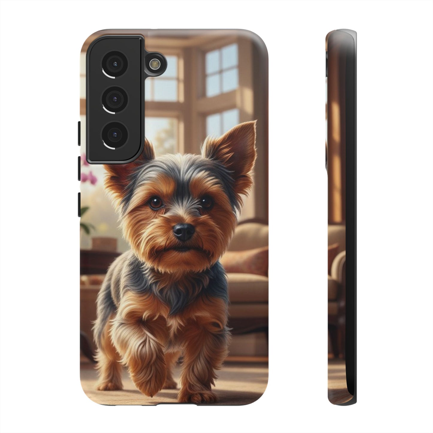 Yorkshire Terrier Phone Case – Cute Yorkie Puppy Tough Case (iPhone, Samsung, Pixel)