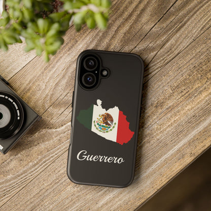 Guerrero Mexico Flag Map Phone Case | Mexican American Pride Tough Case for iPhone & Samsung