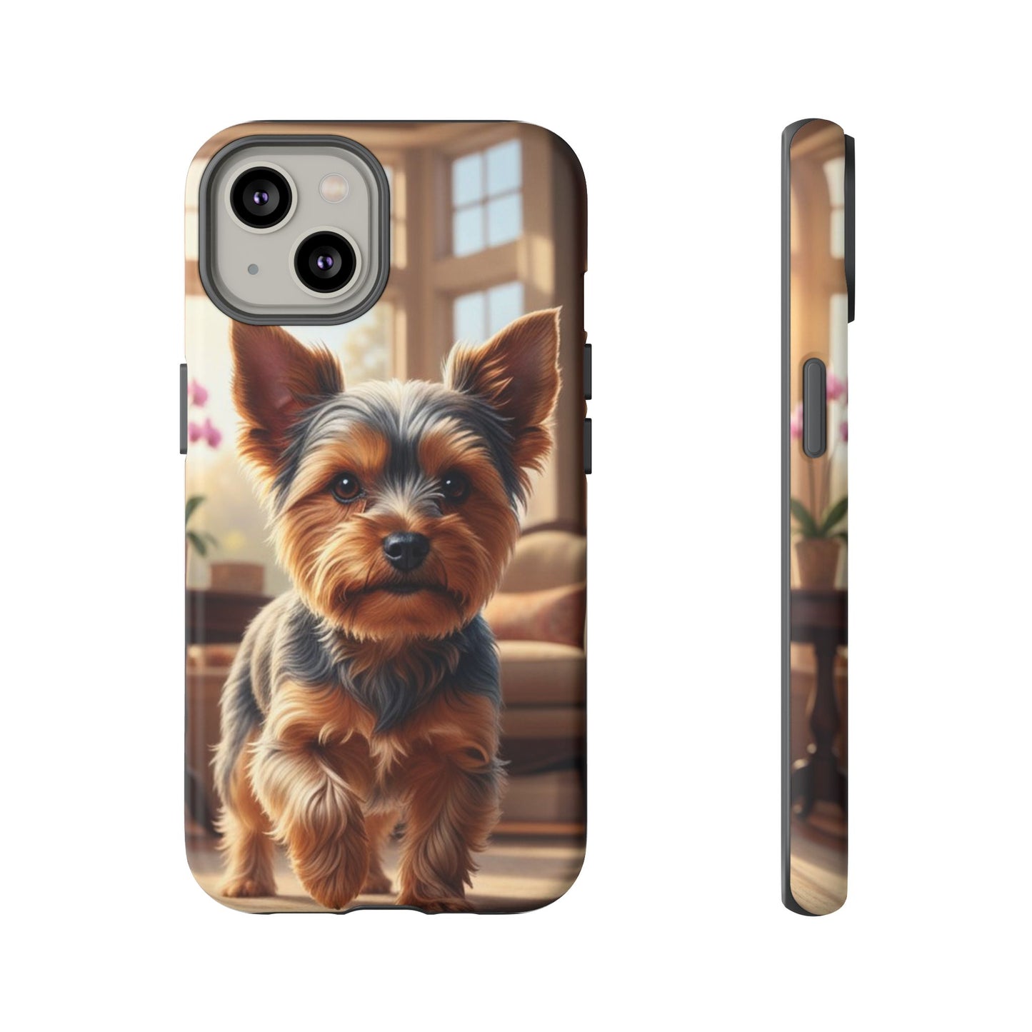 Yorkshire Terrier Phone Case – Cute Yorkie Puppy Tough Case (iPhone, Samsung, Pixel)