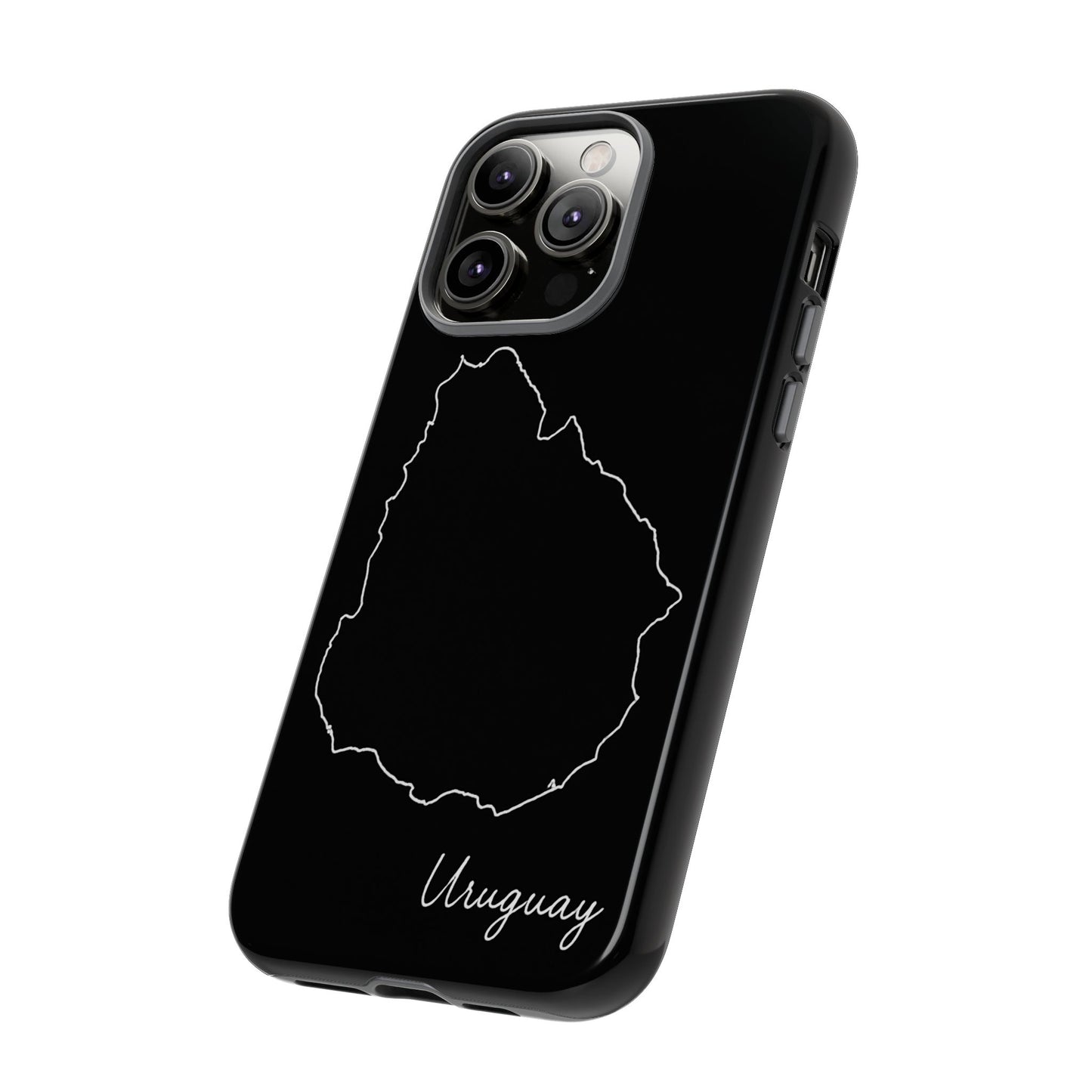 Uruguay Outline Phone Case – Minimal Country Map Tough Case (iPhone, Samsung, Pixel)