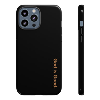 God Is Good Phone Case Minimal Aesthetic Christian Tough Cover