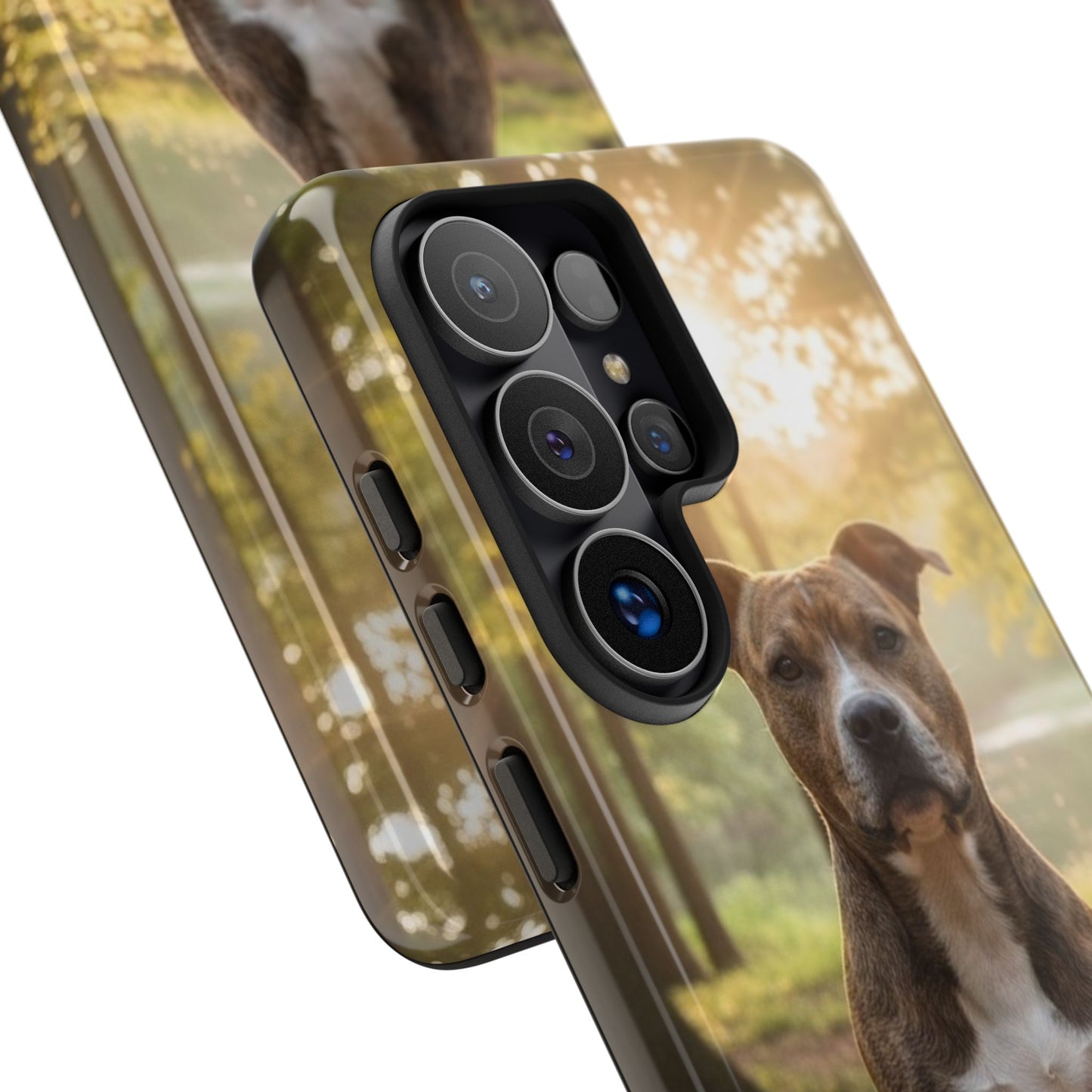 Pit Bull Phone Case – Dog Portrait Tough Case (iPhone, Samsung, Pixel)