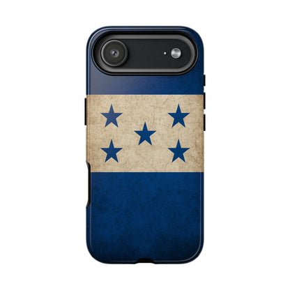 Honduras Flag Phone Case | Vintage Honduran Flag iPhone & Samsung Tough Protective Case
