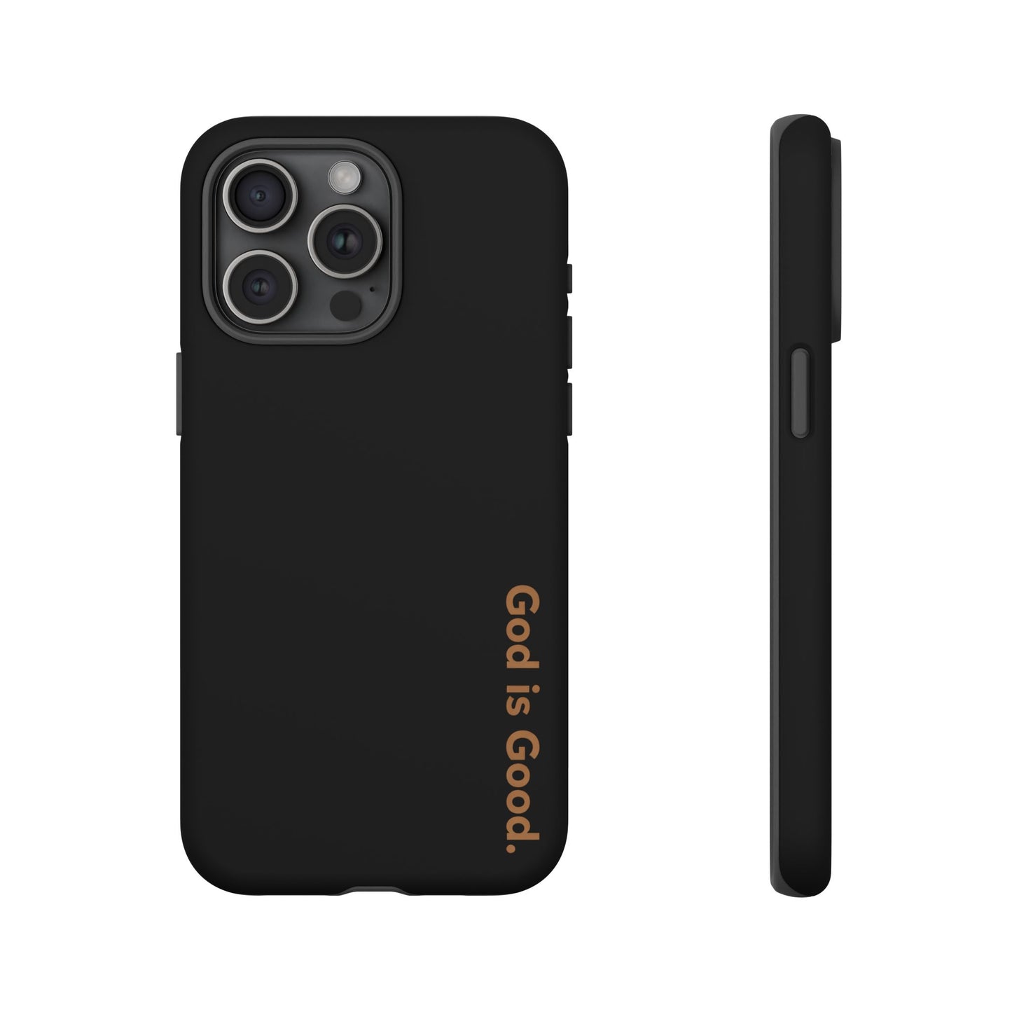 God Is Good Phone Case Minimal Aesthetic Christian Tough Cover