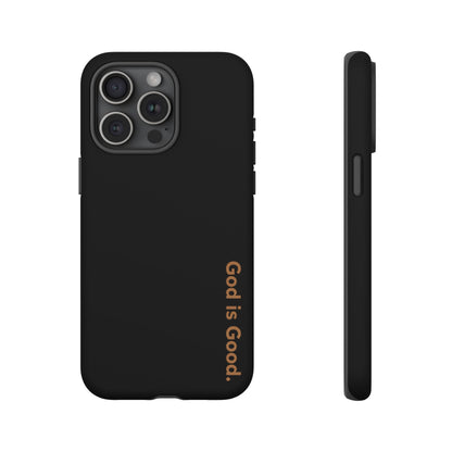 God Is Good Phone Case Minimal Aesthetic Christian Tough Cover