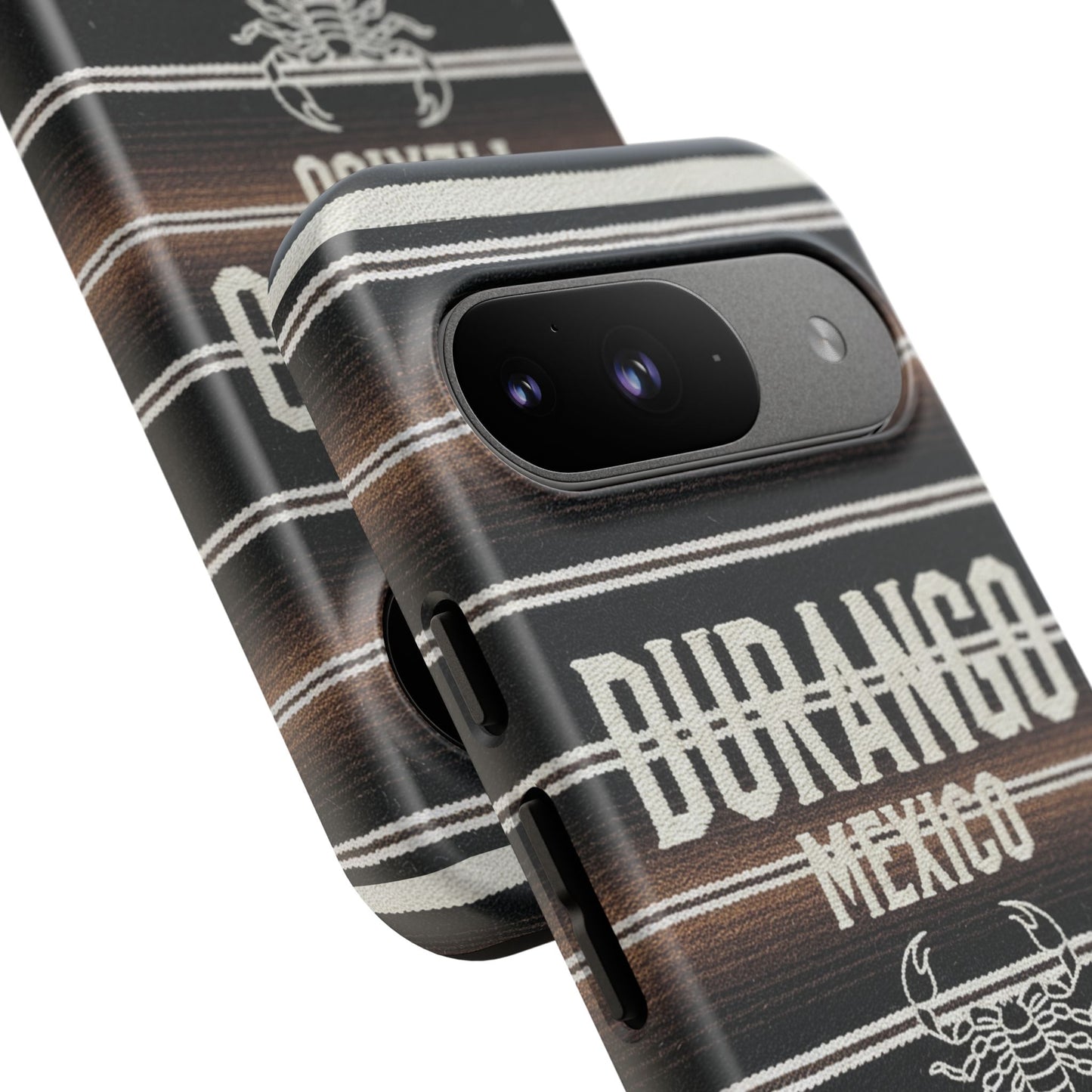 Durango Mexico Phone Case | Serape Scorpion Western Design | Mexican Heritage Tough Case for iPhone & Samsung