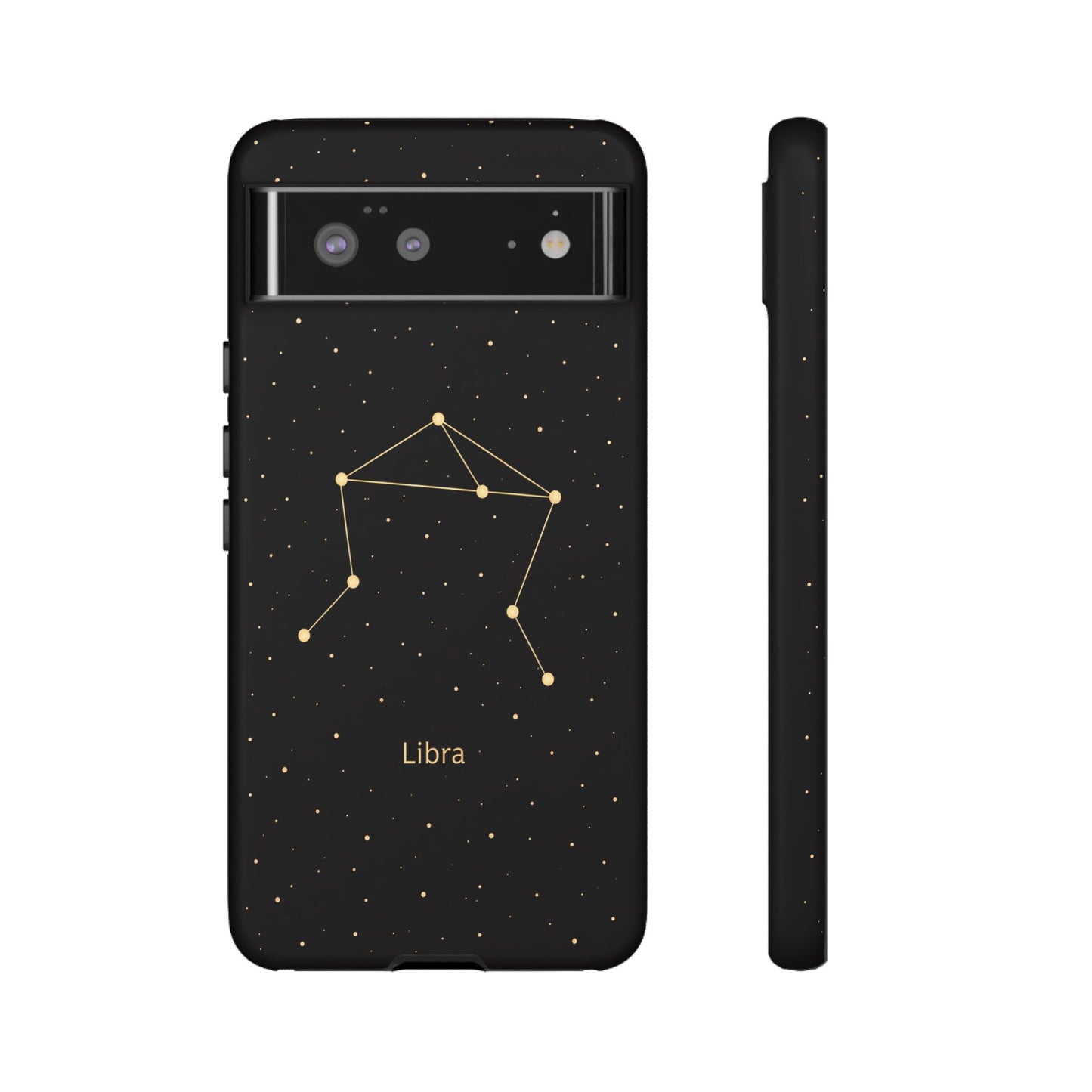 Libra Zodiac Constellation Phone Case – Luxe Gold Celestial Cover