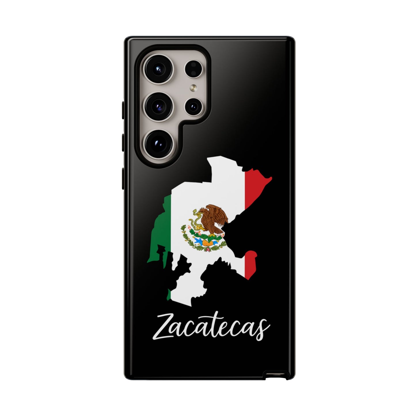 Zacatecas Mexico Flag Map Phone Case | Mexican American Pride Tough Case for iPhone & Samsung