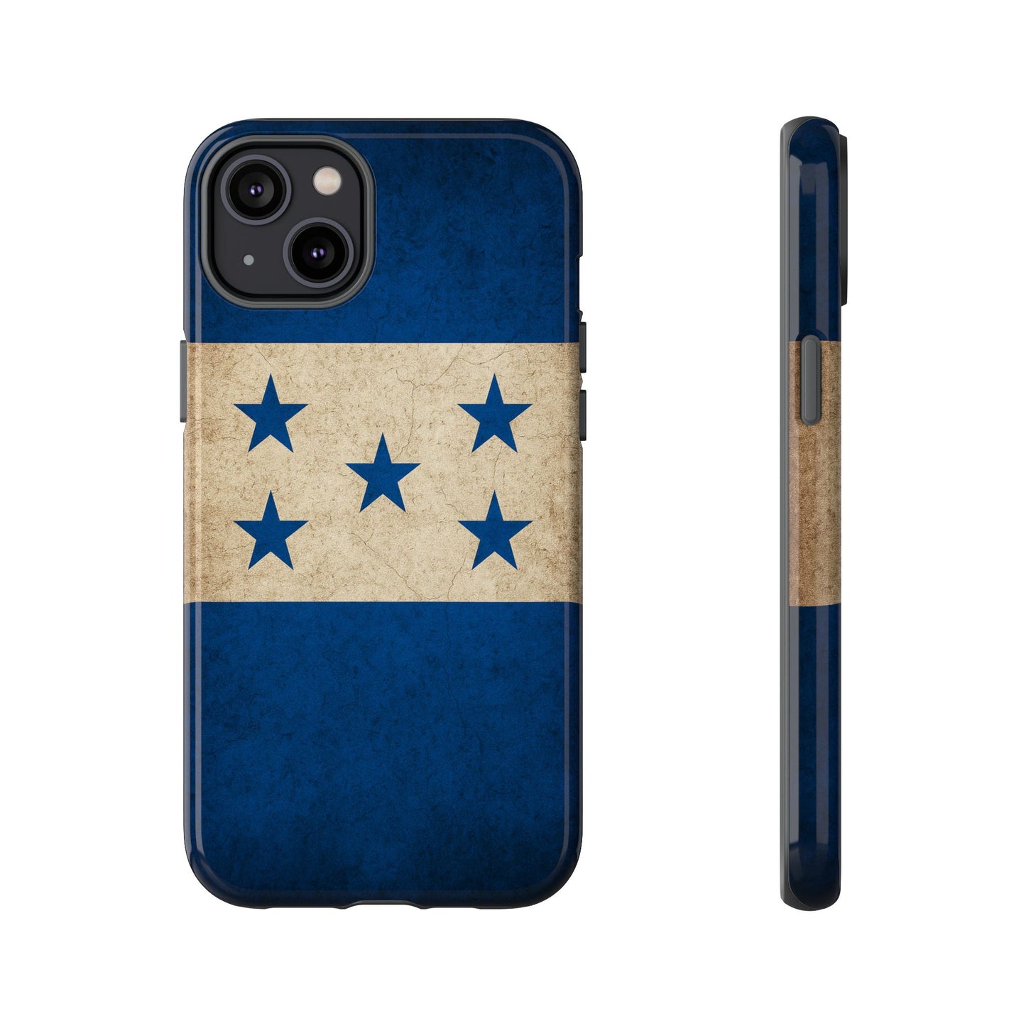 Honduras Flag Phone Case | Vintage Honduran Flag iPhone & Samsung Tough Protective Case