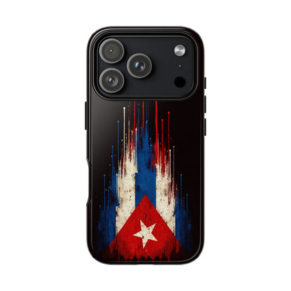 Cuban Flag Phone Case | Cuba Flag Tough Case | Patriotic Cuban Pride iPhone Samsung Protective Cover