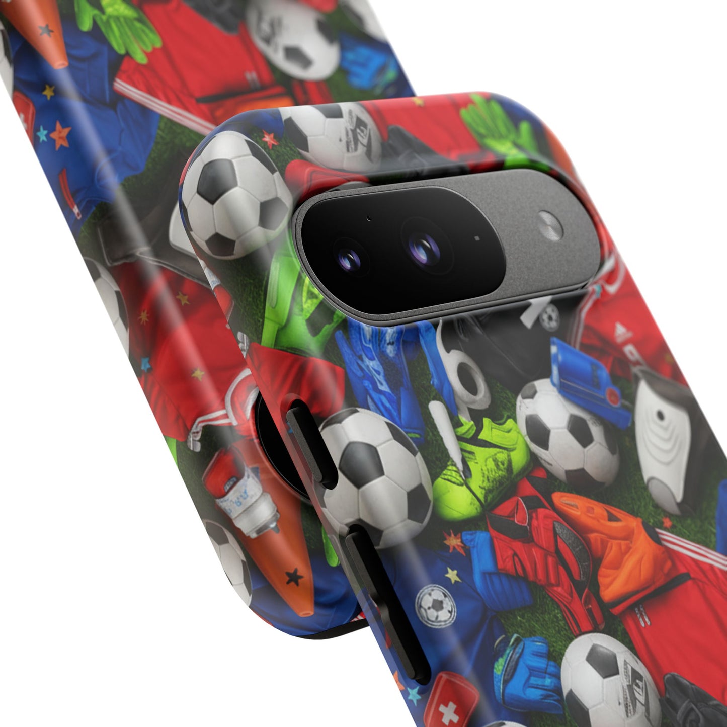 Soccer Ball Pattern Phone Case – Sports Fan Tough Protective Game Day Case