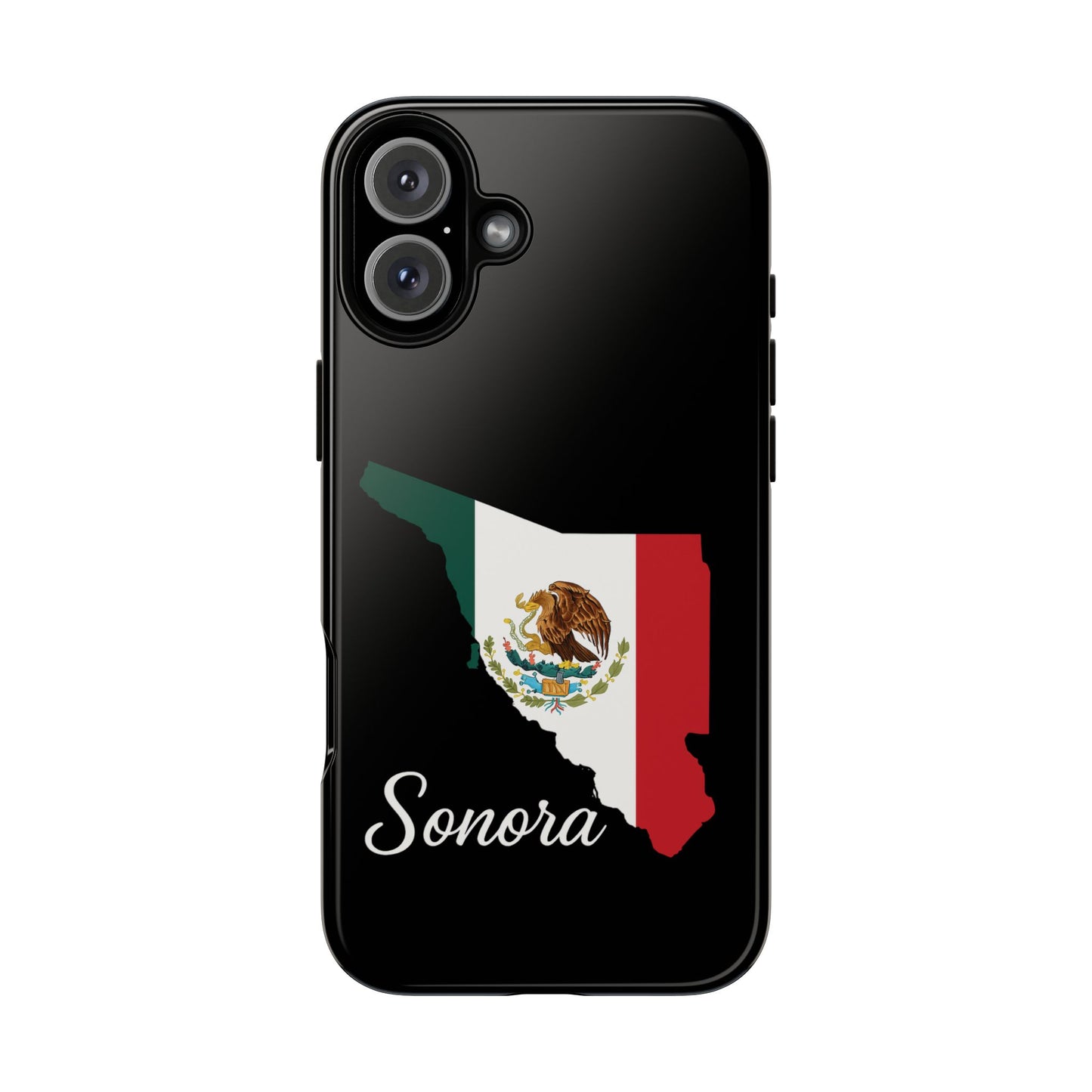 Sonora Mexico Flag Map Phone Case | Mexican American Pride Tough Case for iPhone & Samsung