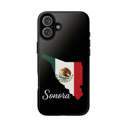 Sonora Mexico Flag Map Phone Case | Mexican American Pride Tough Case for iPhone & Samsung