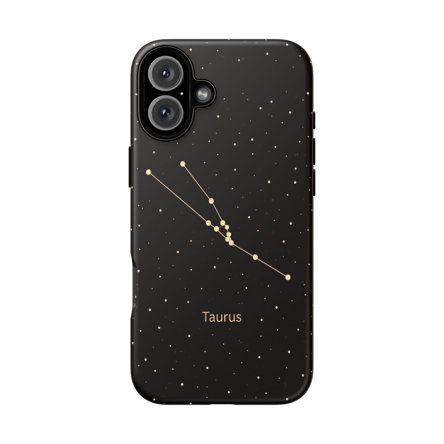 Taurus Zodiac Constellation Phone Case – Luxe Gold Celestial Cover