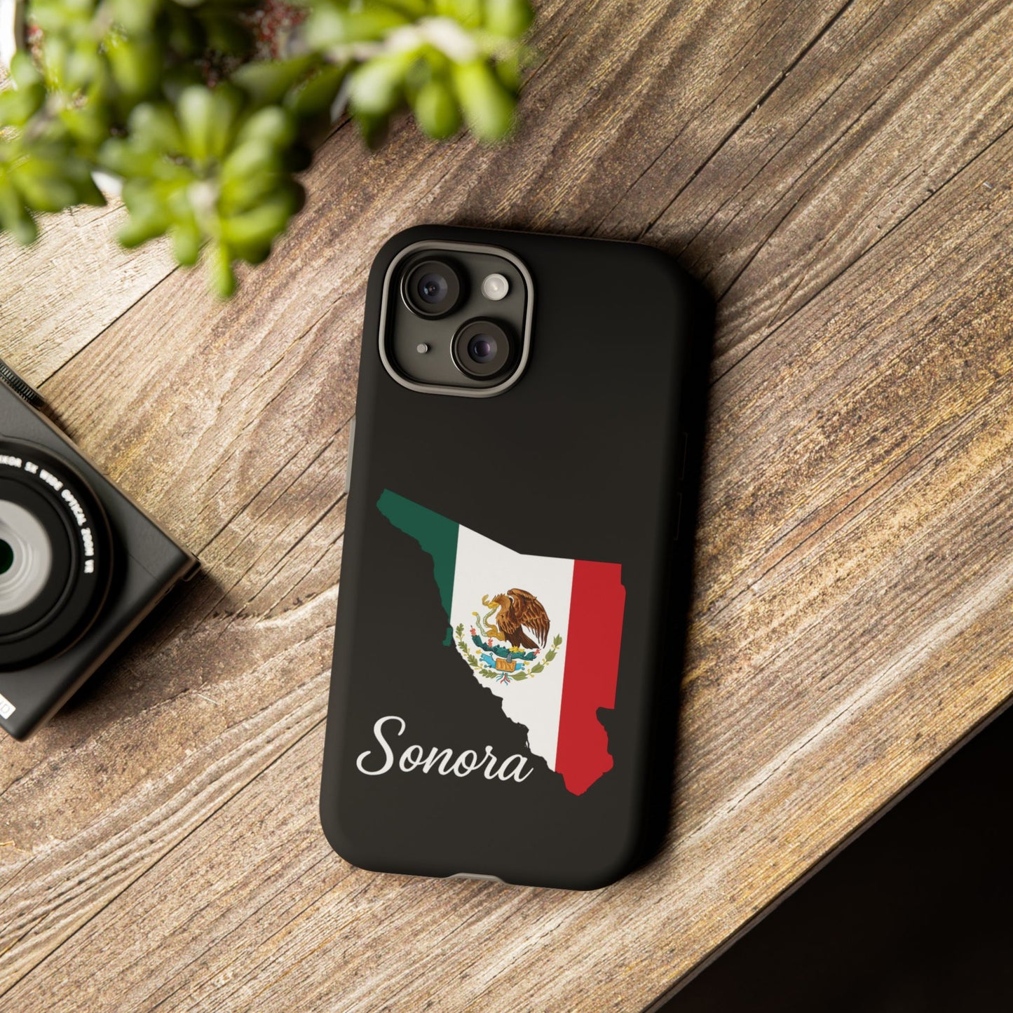 Sonora Mexico Flag Map Phone Case | Mexican American Pride Tough Case for iPhone & Samsung