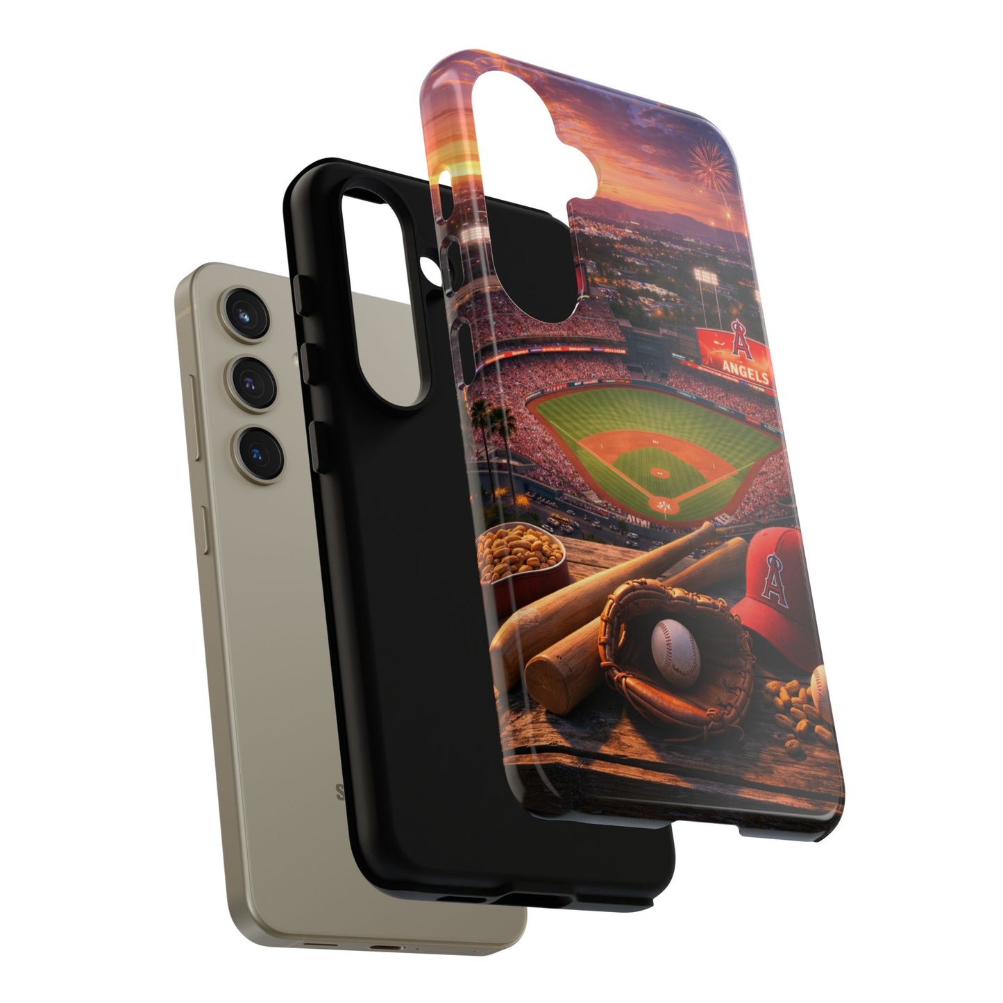 Baseball Stadium Phone Case Sports Fan Ballpark Game Day Tough Case