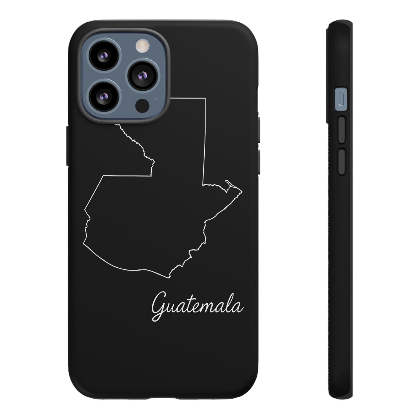 Guatemala Outline Phone Case – Minimal Country Map Tough Case (iPhone, Samsung, Pixel)