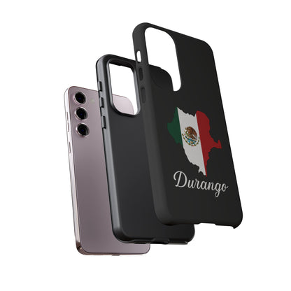 Durango Mexico Flag Map Phone Case | Mexican American Pride Tough Case for iPhone & Samsung