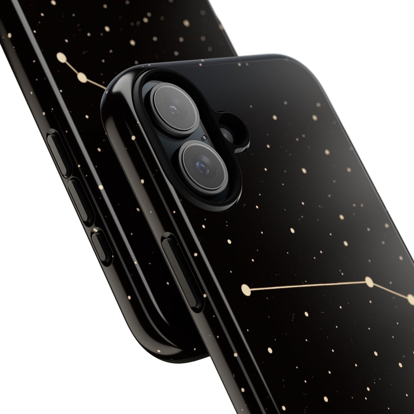 Aries Zodiac Constellation Phone Case – Luxe Gold Celestial Cover