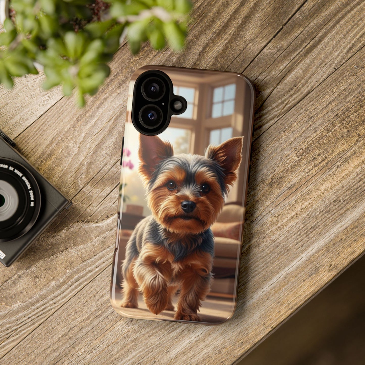 Yorkshire Terrier Phone Case – Cute Yorkie Puppy Tough Case (iPhone, Samsung, Pixel)