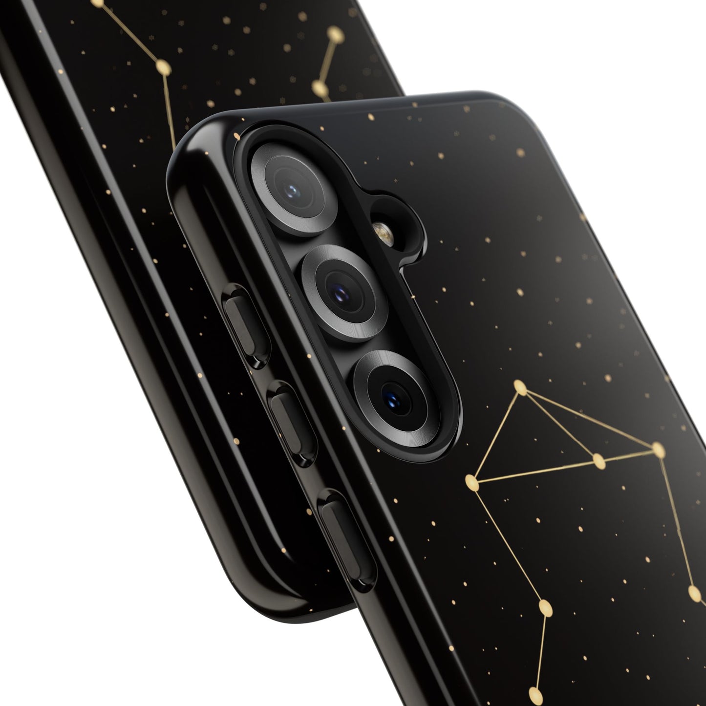 Libra Zodiac Constellation Phone Case – Luxe Gold Celestial Cover