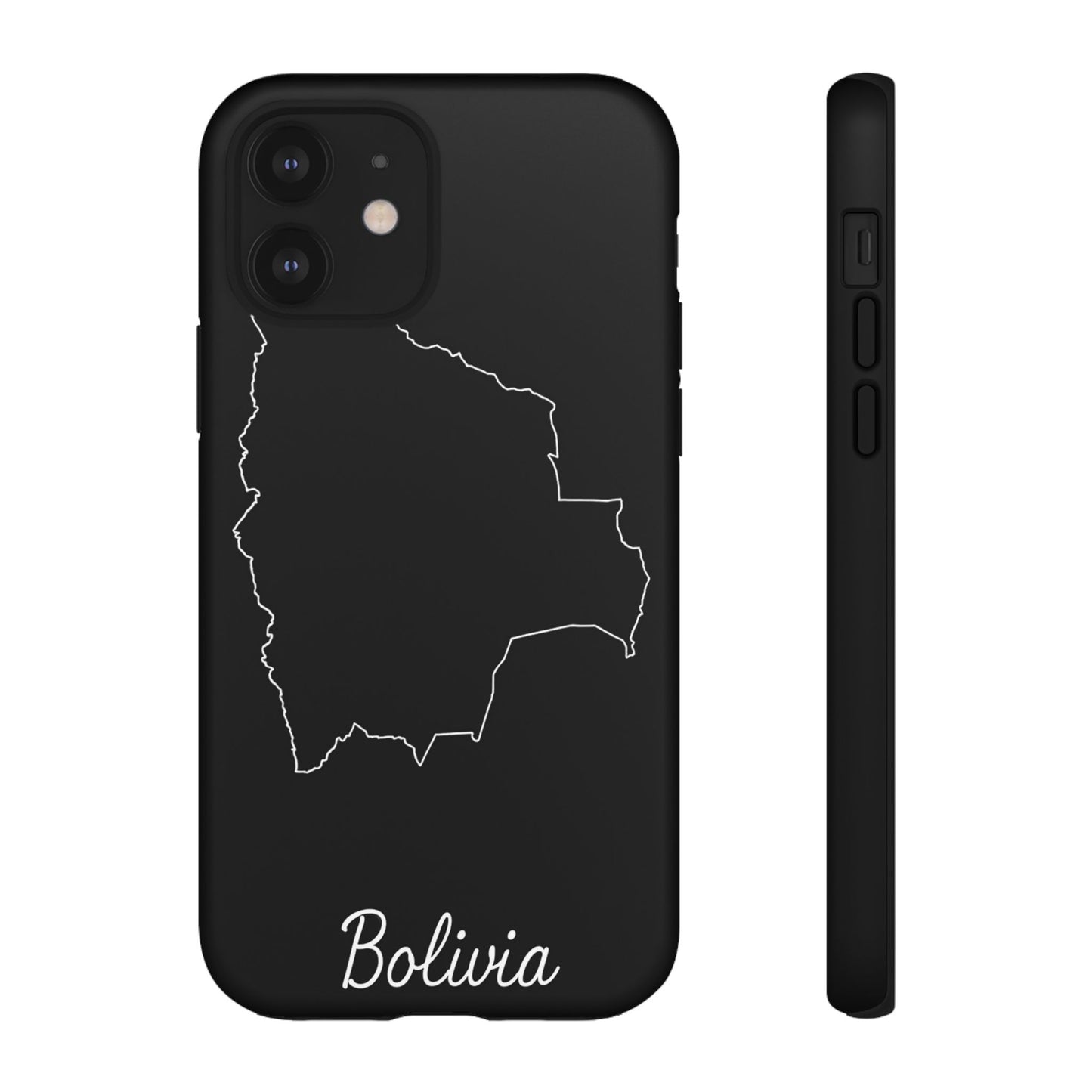 Bolivia Outline Phone Case – Minimal Country Map Tough Cover