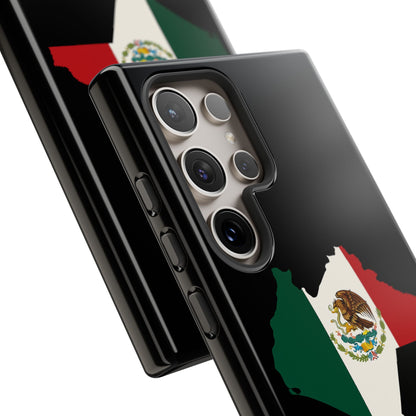 Chiapas Mexico Flag Map Phone Case | Mexican American Pride Tough Case for iPhone & Samsung