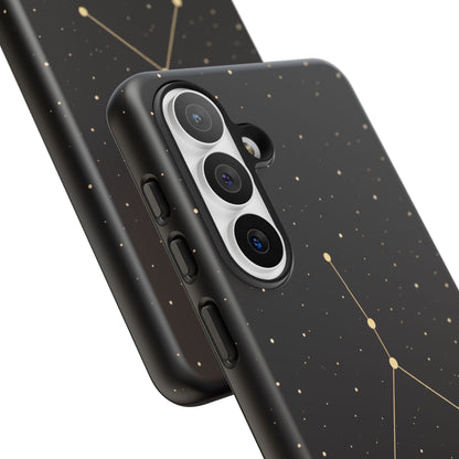 Cancer Zodiac Constellation Phone Case – Luxe Gold Celestial Cover