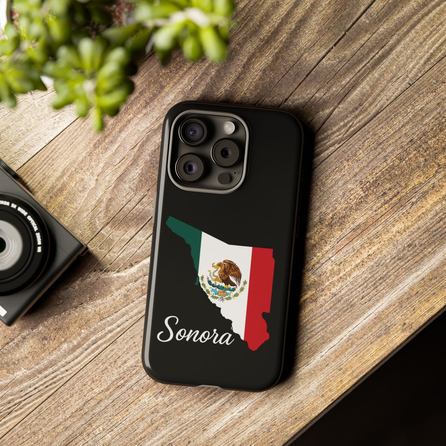 Sonora Mexico Flag Map Phone Case | Mexican American Pride Tough Case for iPhone & Samsung