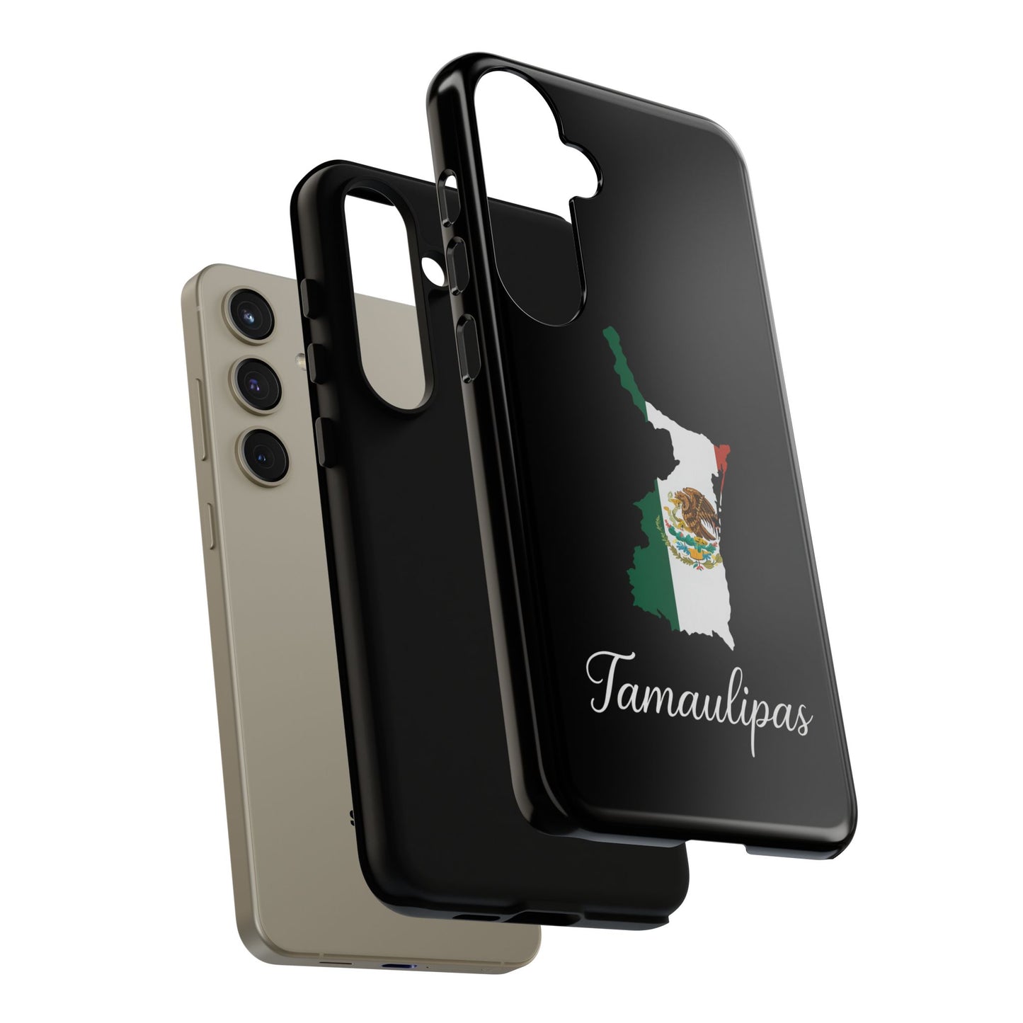 Tamaulipas Mexico Flag Map Phone Case | Mexican American Pride Tough Case for iPhone & Samsung
