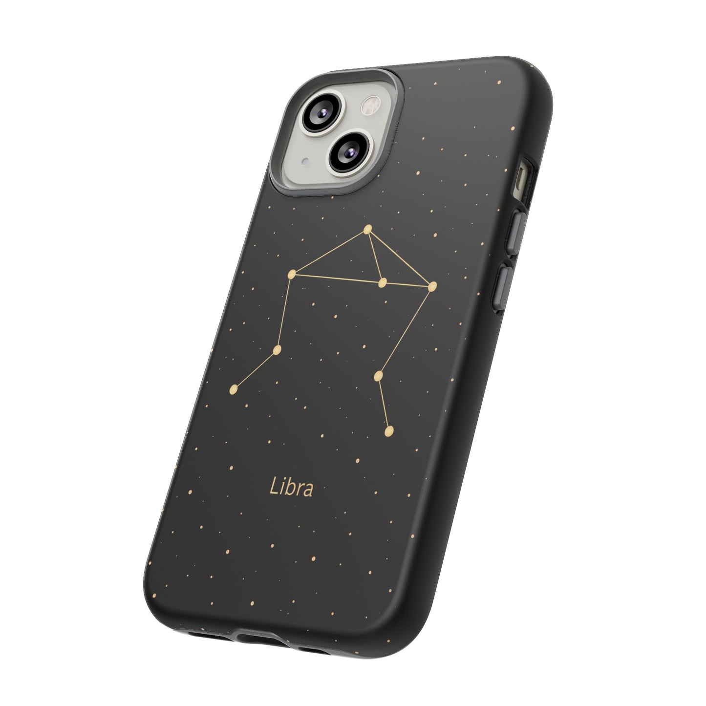 Libra Zodiac Constellation Phone Case – Luxe Gold Celestial Cover