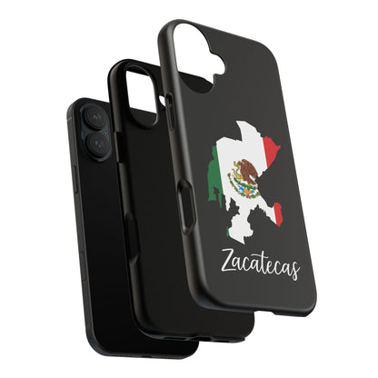 Zacatecas Mexico Flag Map Phone Case | Mexican American Pride Tough Case for iPhone & Samsung