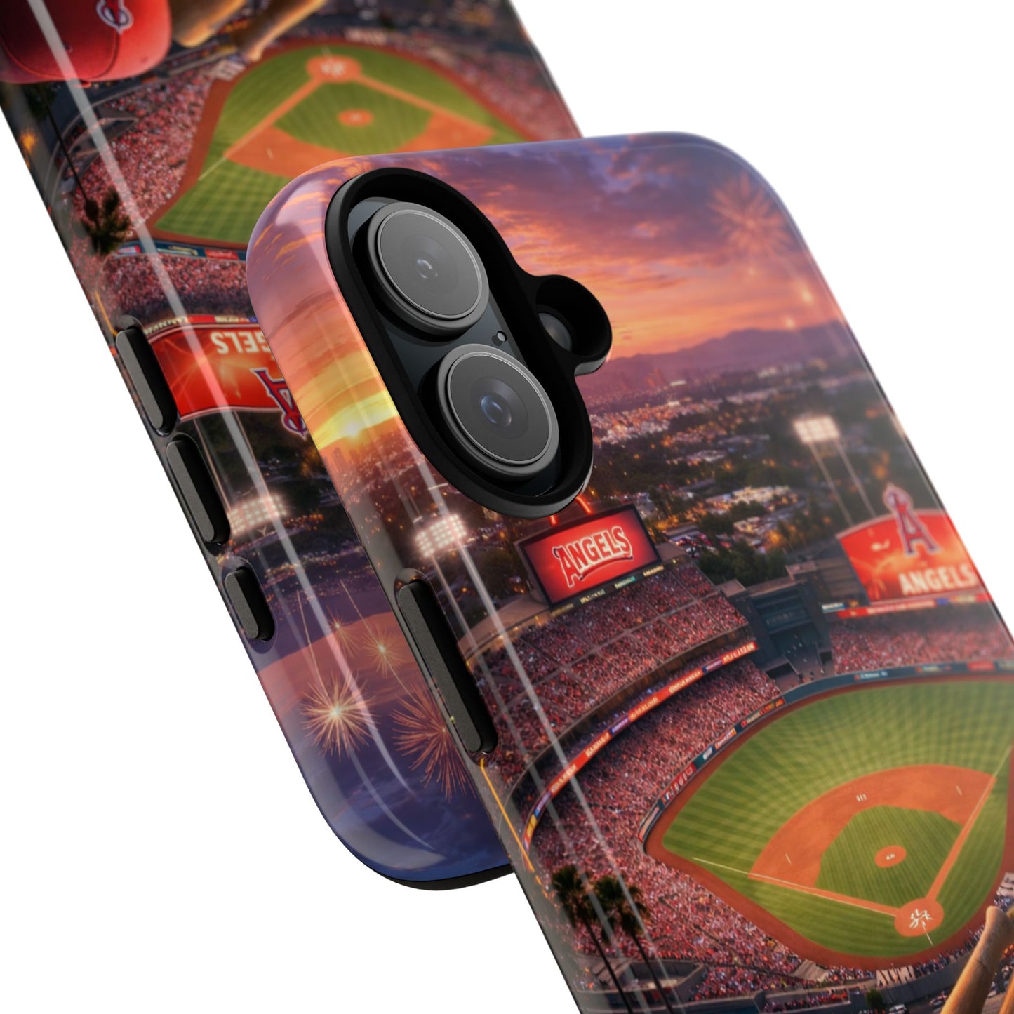 Baseball Stadium Phone Case Sports Fan Ballpark Game Day Tough Case