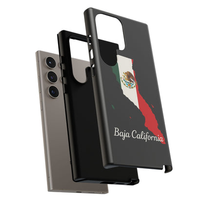 Baja California Mexico Flag Map Phone Case | Mexican American Pride Tough Case for iPhone & Samsung