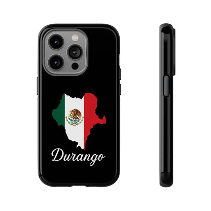 Durango Mexico Flag Map Phone Case | Mexican American Pride Tough Case for iPhone & Samsung