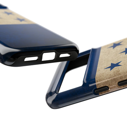 Honduras Flag Phone Case | Vintage Honduran Flag iPhone & Samsung Tough Protective Case