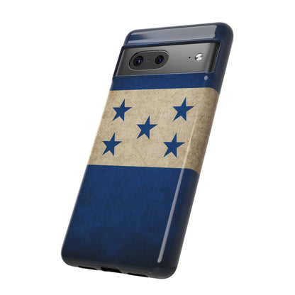 Honduras Flag Phone Case | Vintage Honduran Flag iPhone & Samsung Tough Protective Case