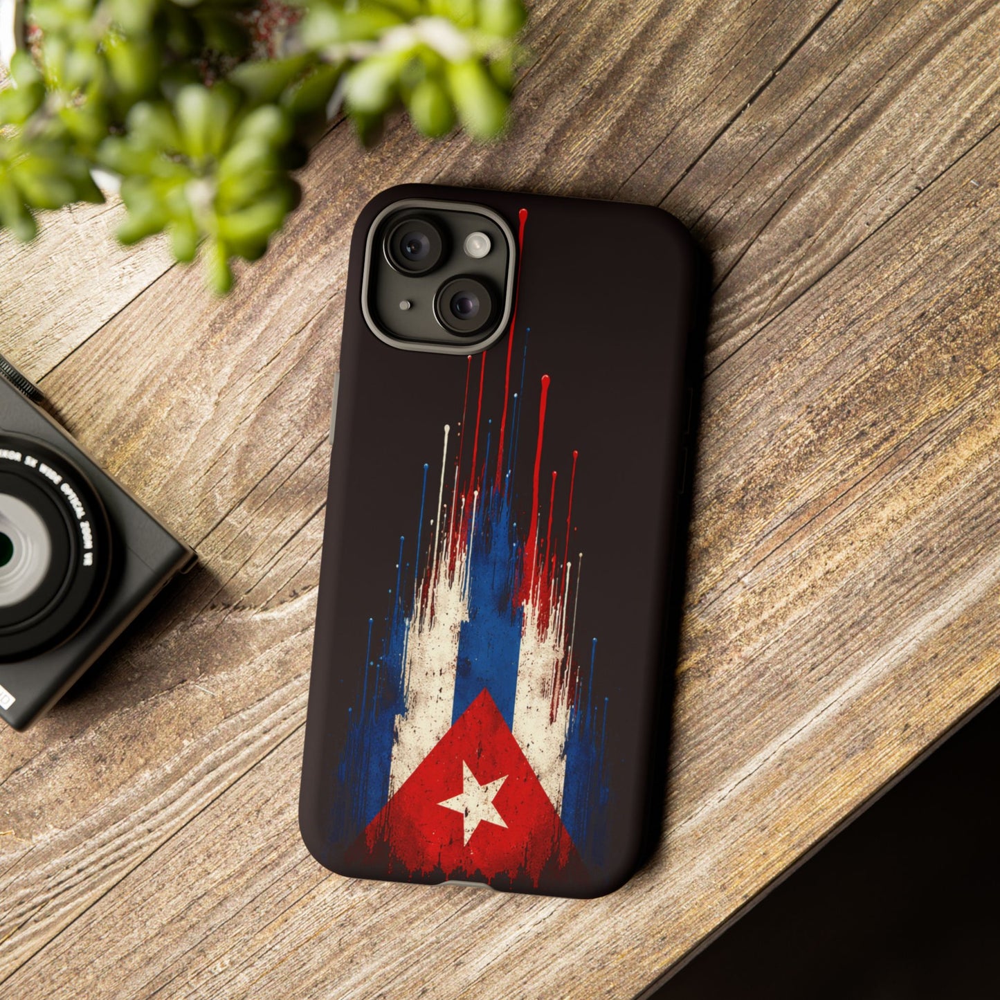 Cuban Flag Phone Case | Cuba Flag Tough Case | Patriotic Cuban Pride iPhone Samsung Protective Cover
