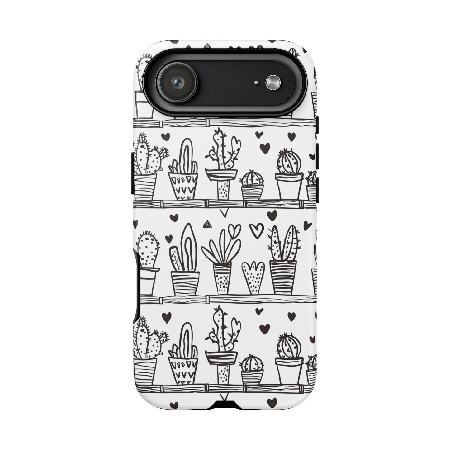 Cactus Succulent Phone Case Cute Plant Aesthetic iPhone Samsung Cover