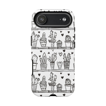 Cactus Succulent Phone Case Cute Plant Aesthetic iPhone Samsung Cover