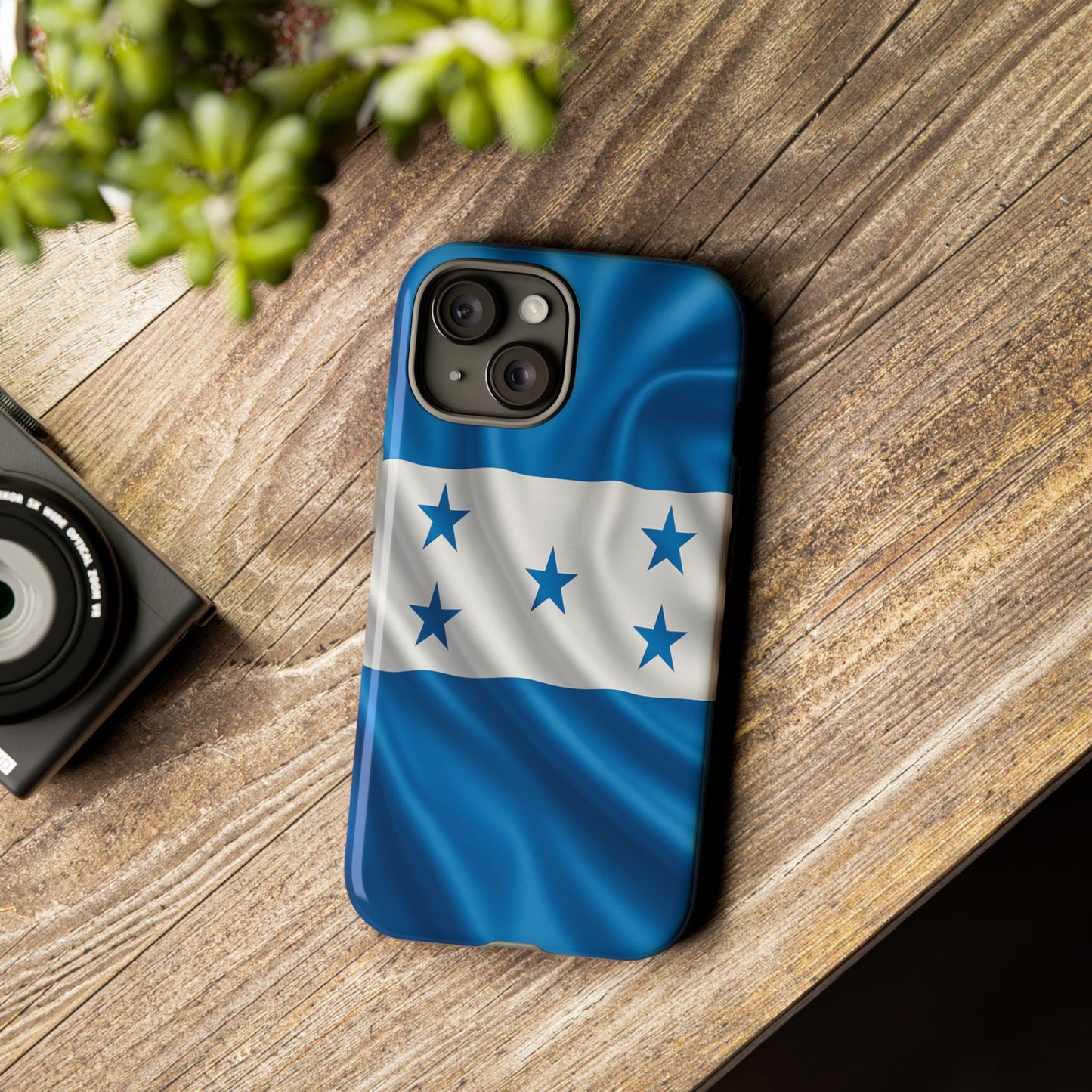 Honduras Flag Phone Case | Honduran Pride Blue & White Flag iPhone & Samsung Tough Protective Case
