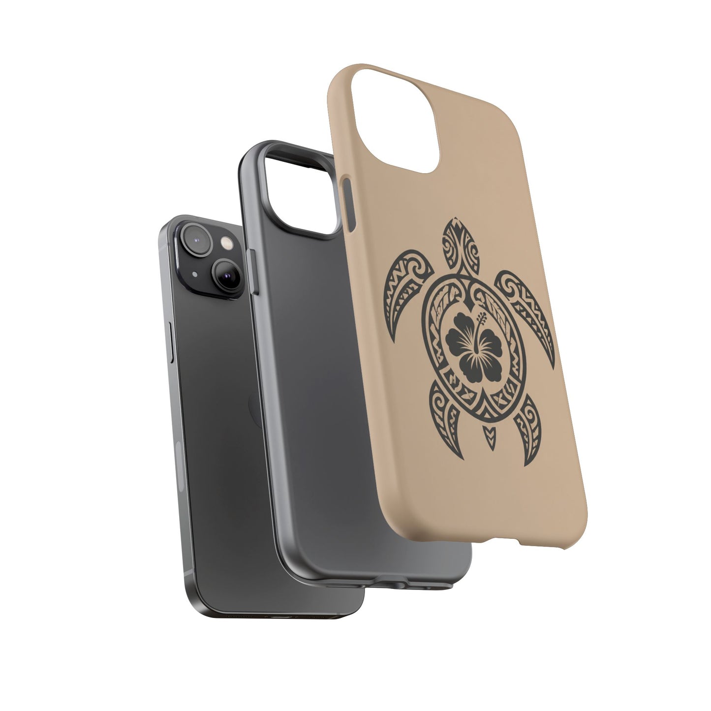 Polynesian Turtle Phone Case | Hawaiian Beach Tough Cover