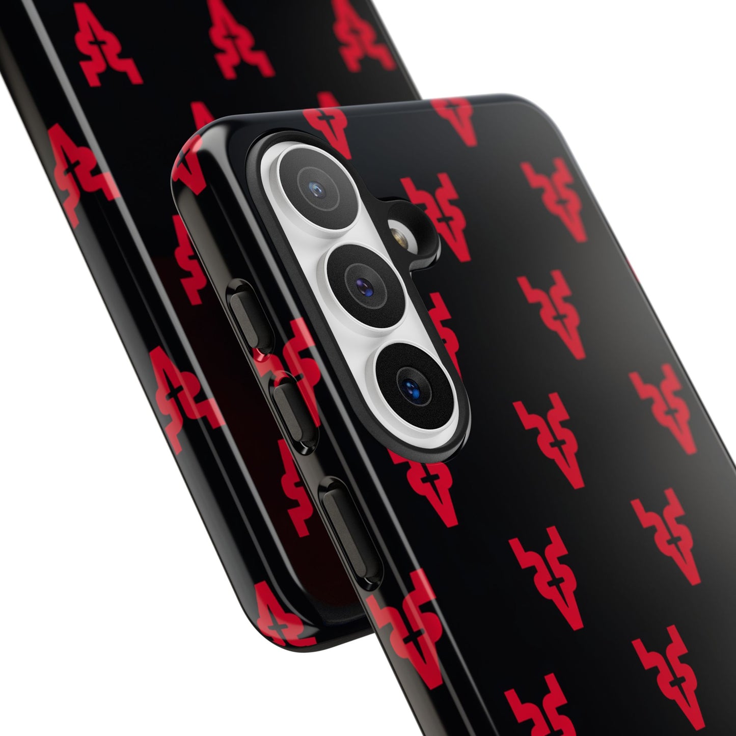 Mazatlán Bull Phone Case – Black Red Streetwear Tough Shockproof Cover
