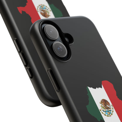 Durango Mexico Flag Map Phone Case | Mexican American Pride Tough Case for iPhone & Samsung