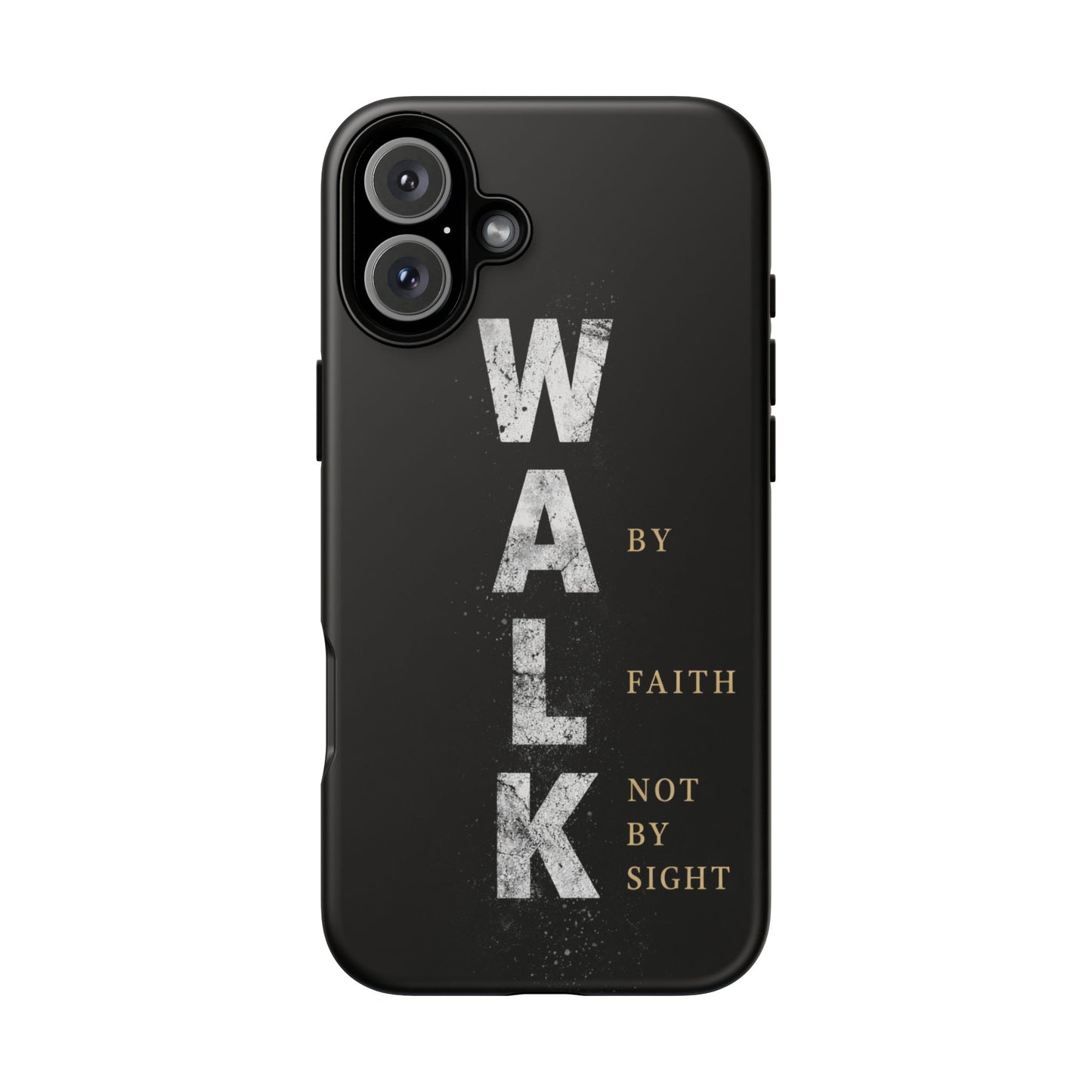 Walk by Faith Not by Sight Christian Phone Case Bible Verse Faith Cover