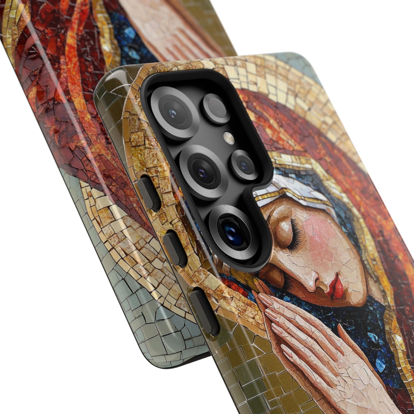 Virgin Mary Phone Case, Catholic Phone Case, Christian Aesthetic Case, Religious iPhone Case, Saint Art Case, Faith Gift