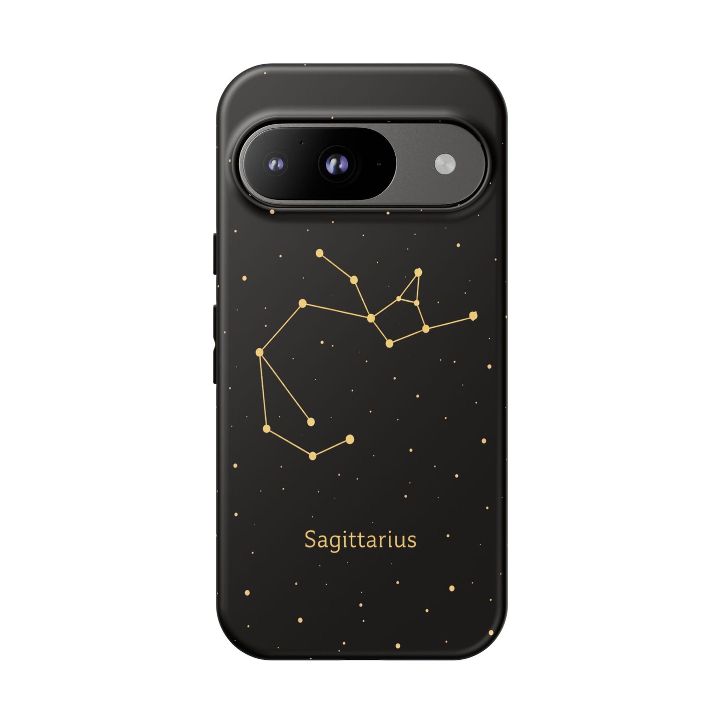 Sagittarius Zodiac Constellation Phone Case – Luxe Gold Celestial Cover