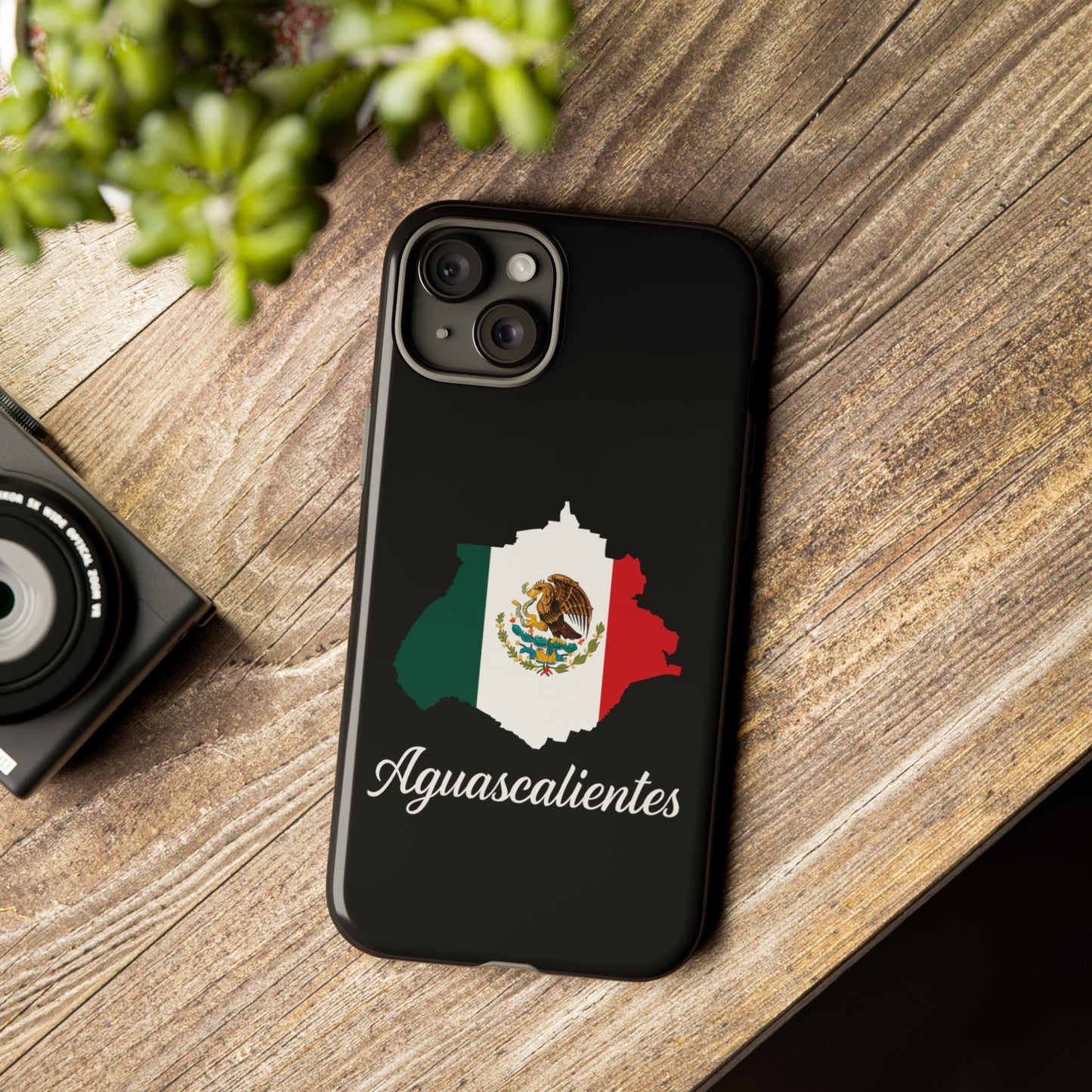 Aguascalientes Mexico Flag Map Phone Case | Mexican American Pride Tough Case for iPhone & Samsung